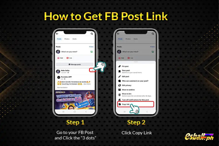 Paano Kumuha ng FB Post Link