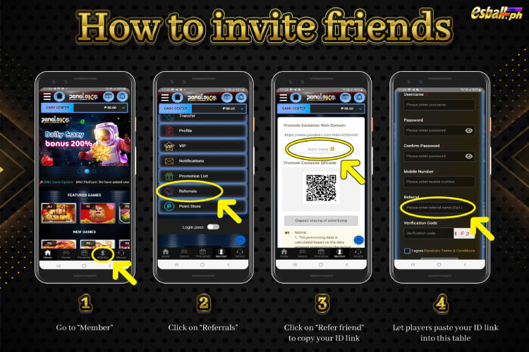 Invite Friends and Earn Money 1999 PHP Free Cash Bonus