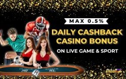 Daily Cashback Casino Bonus ?5,000 sa Live Game & Sport