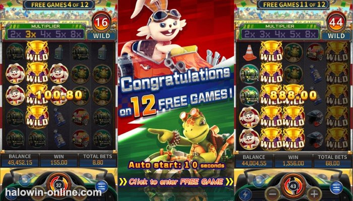 Animal Racing Fa Chai Slot Games Libreng Laro Online-Animal Racing Slot Game Sunod-sunod na Panalo