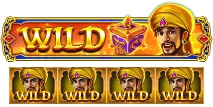 Alibaba Slot-Mahaba Wild, Normal Wild