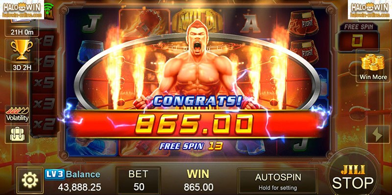 JILI Boxing King, Boxing King Slot Machine, Boxing King Game