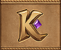 JILI Fortune Gems 2 Slot Paytable Intro - K Symbol