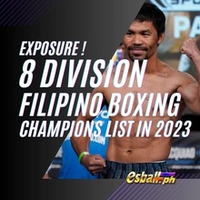 Pagkalantad! 8 Division Filipino Boxing Champions List noong 2024