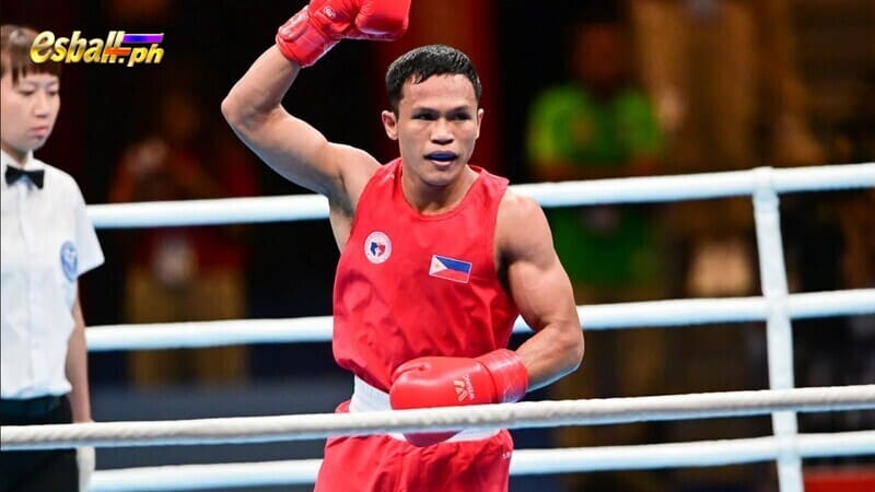 Carl Jammes Martin Super Bantamweight Filipino Boxer