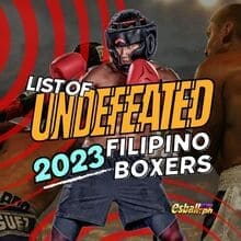 Isang Pananaw sa Listahan ng mga Walang Talong Boksingerong Pilipino noong 2023