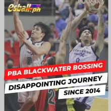 PBA Blackwater Bossing nakakadismayang...