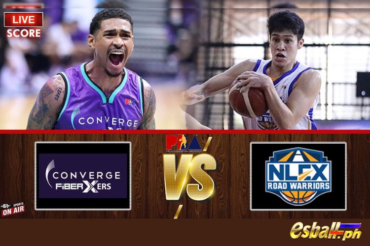 Players' NLEX vs Converge Fiberxers Scores in the Game: