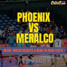 Phoenix vs Meralco Recap, Resulta ng P...